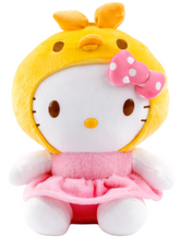 Bring double the cuteness to your collection with the Yellow Birdie Buddy Hello Kitty Plushie! This adorable plush features Hello Kitty in a cheerful pink dress, polka dot pink bow, and then made EVEN sweeter with a cheerful yellow bird hood on her head. The bird adds a pop of sunny charm, symbolizing friendship and joy.
Made with soft, huggable fabric with premium stitching, this cuddly companion is perfect for snuggles, playtime, or as a delightful display piece.
